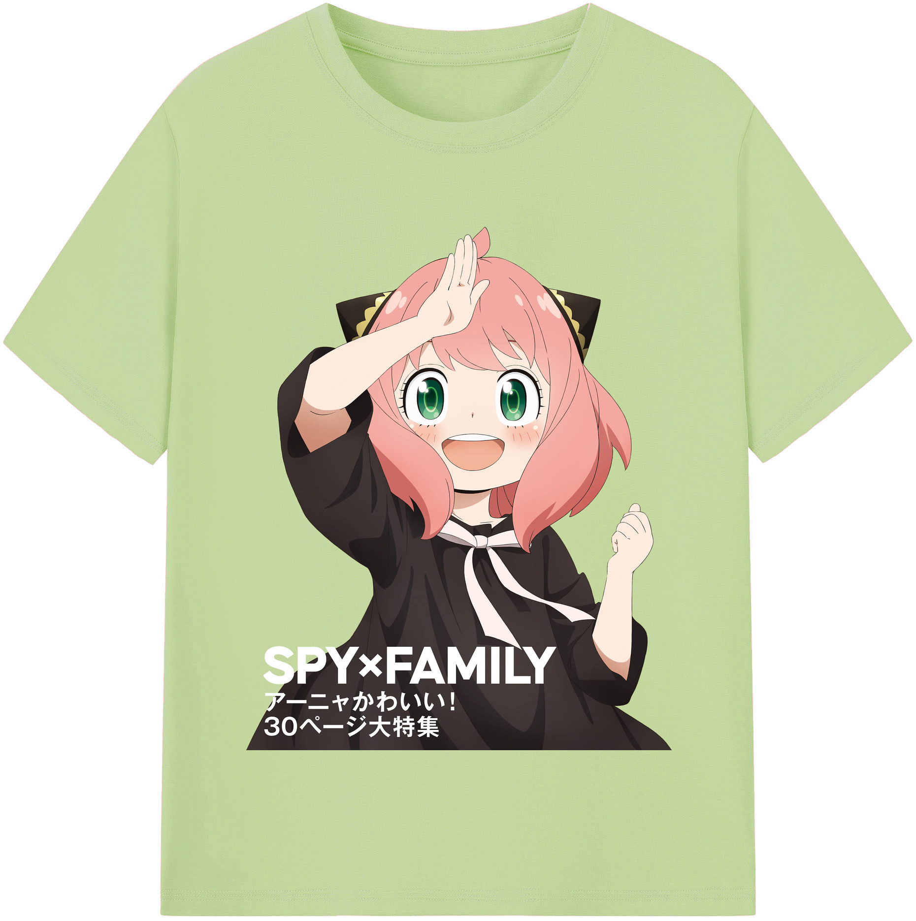 （画像用） SPY×FAMILY间谍家家酒 綿100％半袖Tシャツ（フロントプリント）